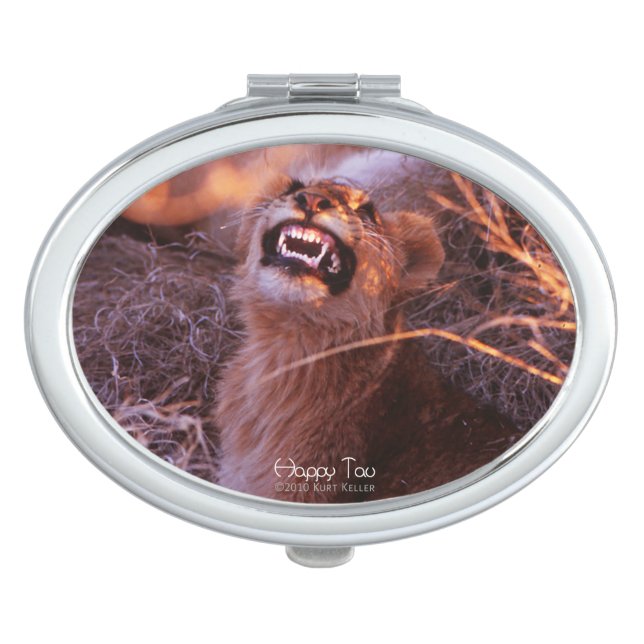 Happy Tau Mirror For Makeup (Front)