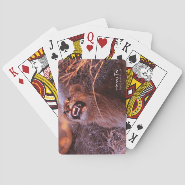 Happy Tau Poker Cards (Back)