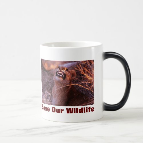 Happy Tau Save Our Wildlife Magic Mug