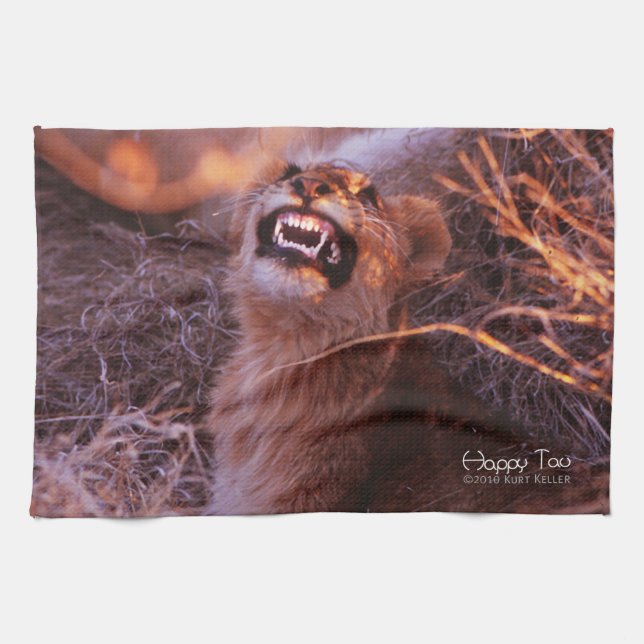 Happy Tau Towel (Horizontal)