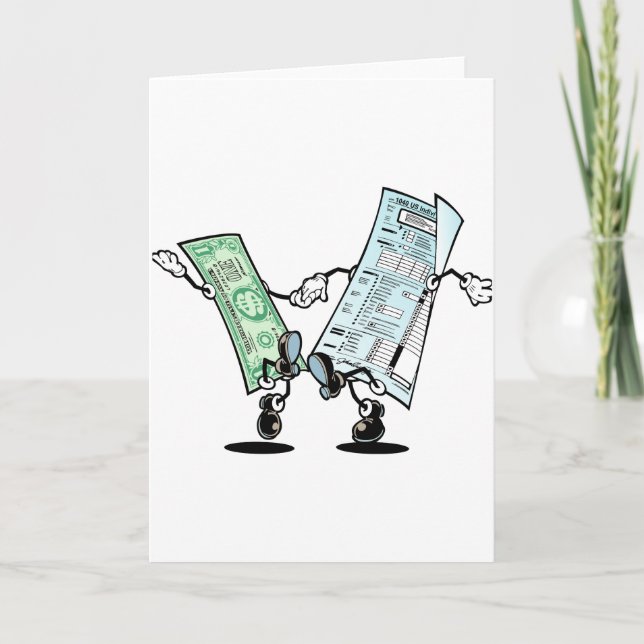 happy tax day card (Front)