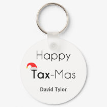 Happy TaxMas Keychain