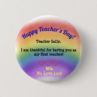 Happy Teacher’s Day Button