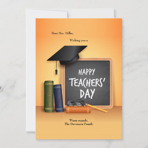 Happy Teachers Day Card