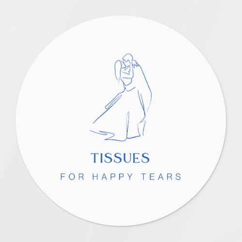 Happy Tears Modern Labels for Tissues Kleenex