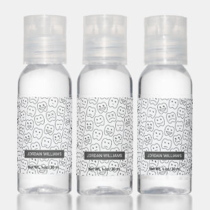 Happy Teeth Pattern Hand Sanitizer