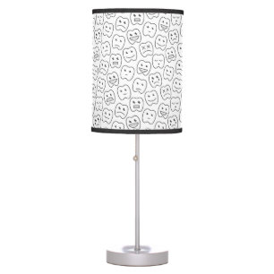 Happy Teeth Pattern Table Lamp