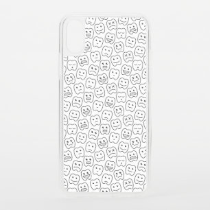 Happy Teeth Pattern iPhone XS Case