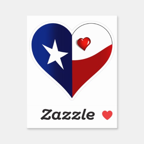 Happy Texas Independence Day Sticker