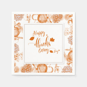 Happy Thanks Giving Napkins