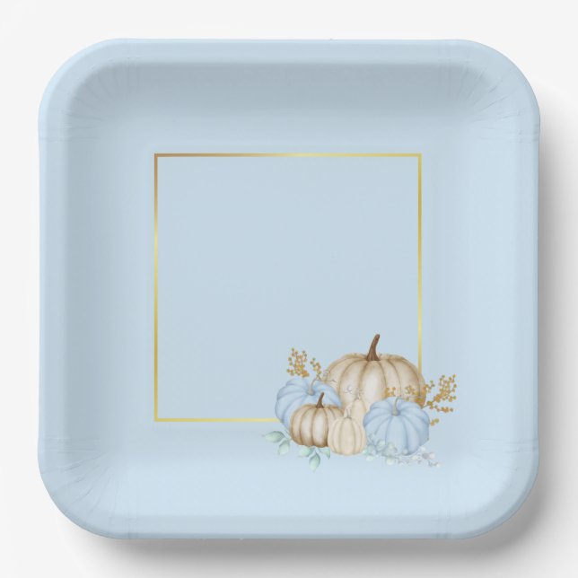 Happy thanks giving Paper Plate (Front)