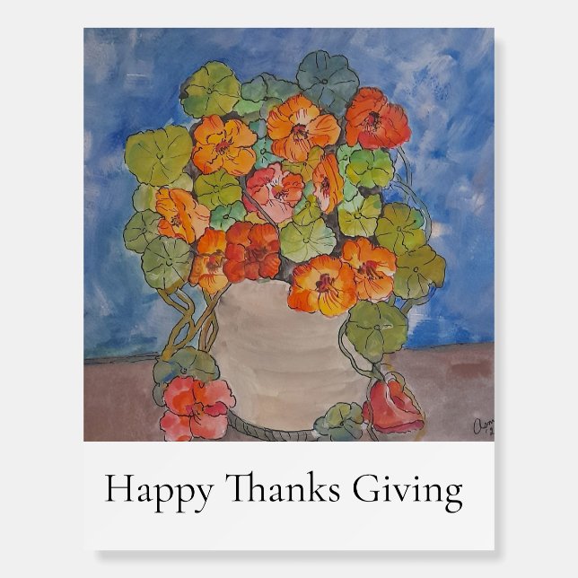 Happy Thanks Giving Poster (Front)