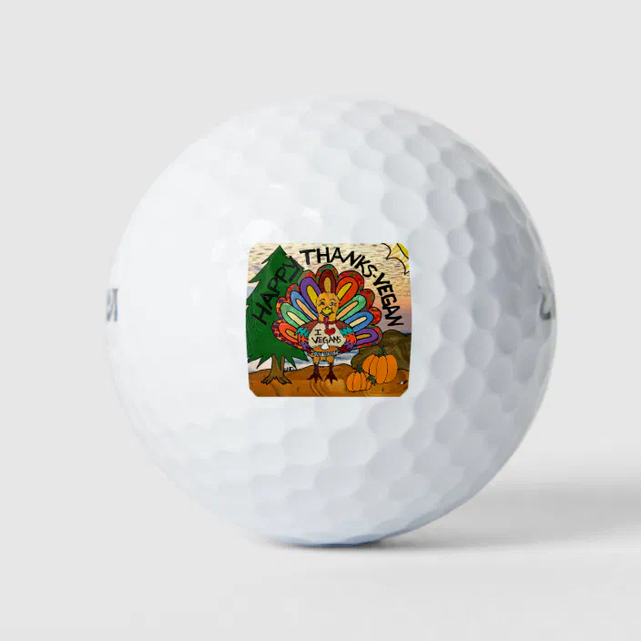 Happy Thanks Vegan Thanksgiving Turkey Golf Zazzle Com - Golf Home Decor Gifts Happy Thanks Vegan Thanksgiving Turkey Golf Zazzle Com - Golf Home Decor Gifts