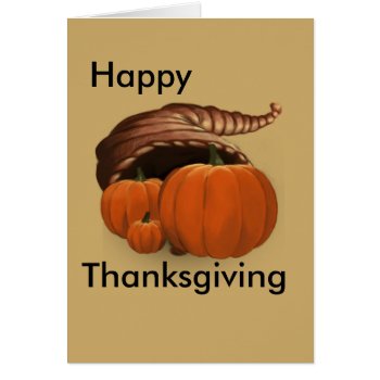 Happy Thanksgiving by WImages at Zazzle