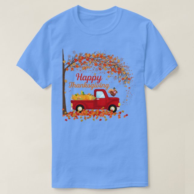 Happy Thanksgiving18 T-Shirt (Design Front)
