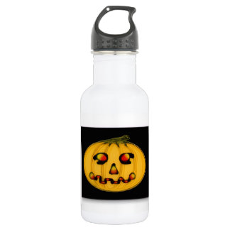 HAPPY THANKSGIVING 2014b green white jGibney The M Stainless Steel Water Bottle