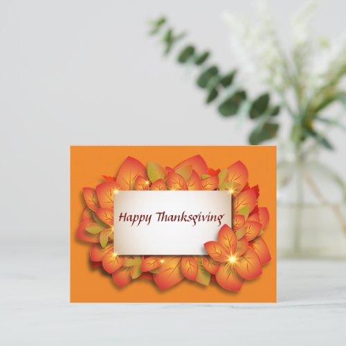 Happy Thanksgiving 2023 Postcard