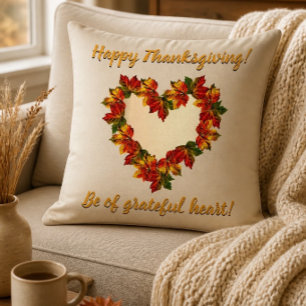 Happy Thanksgiving! 20"x20" Pillow