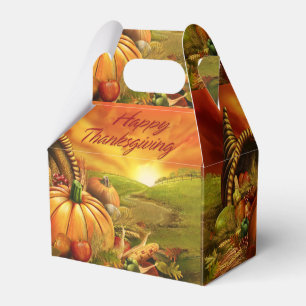 Happy Thanksgiving 2 Favor Boxes