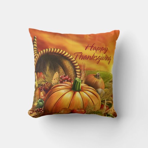 Happy Thanksgiving 2 Pillows Options