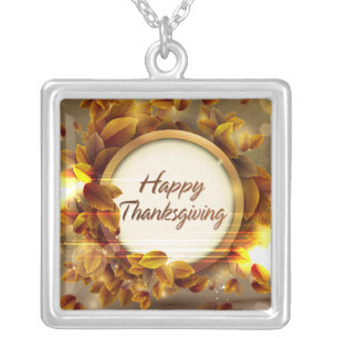 Happy Thanksgiving 3A Necklace