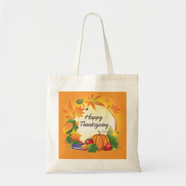 Happy Thanksgiving 5 Bag (Front)