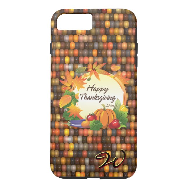 Happy Thanksgiving 5A-13A Options Case-Mate iPhone Case (Back)