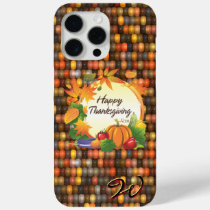 Happy Thanksgiving 5A-13A Options iPhone 15 Pro Max Case
