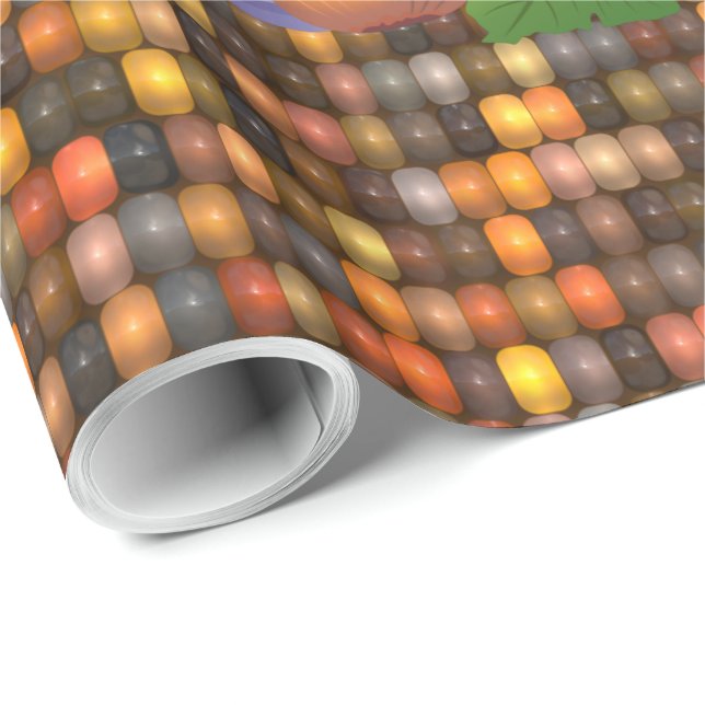 Happy Thanksgiving 5A-13A Options Wrapping Paper (Roll Corner)