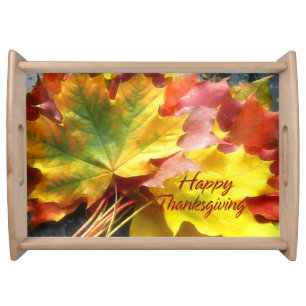 Happy Thanksgiving 7 Options Serving Tray