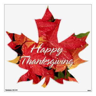 Happy Thanksgiving  8 Wall Decals