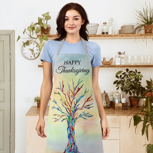 Happy Thanksgiving Apron