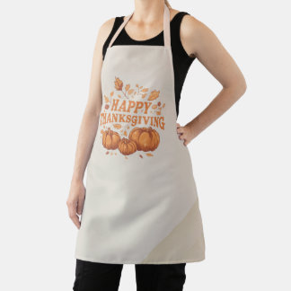 Happy Thanksgiving Apron