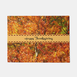 Happy Thanksgiving, Autumn Colors, Doormat