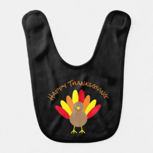 Happy Thanksgiving Baby Bib