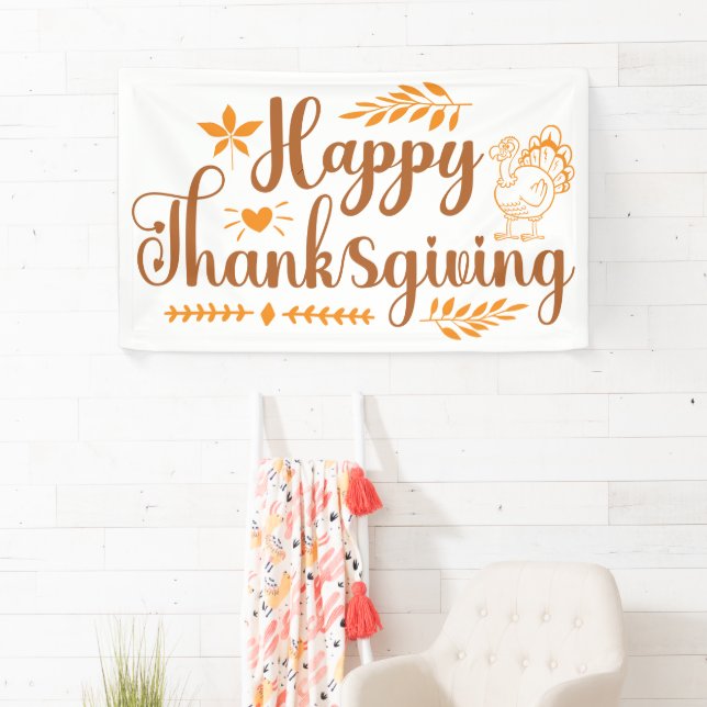 Happy Thanksgiving Banner (Insitu)
