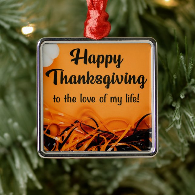 HAPPY **THANKSGIVING** BEAUTIFUL ORNAMENT (Tree)