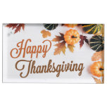 Happy Thanksgiving Beautiful Pumpkins Party Place Card Holder