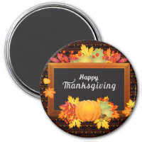 Happy Thanksgiving Best Magnet