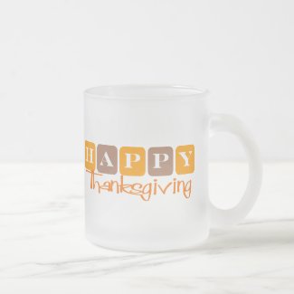 Happy Thanksgiving (Blocks) Mug