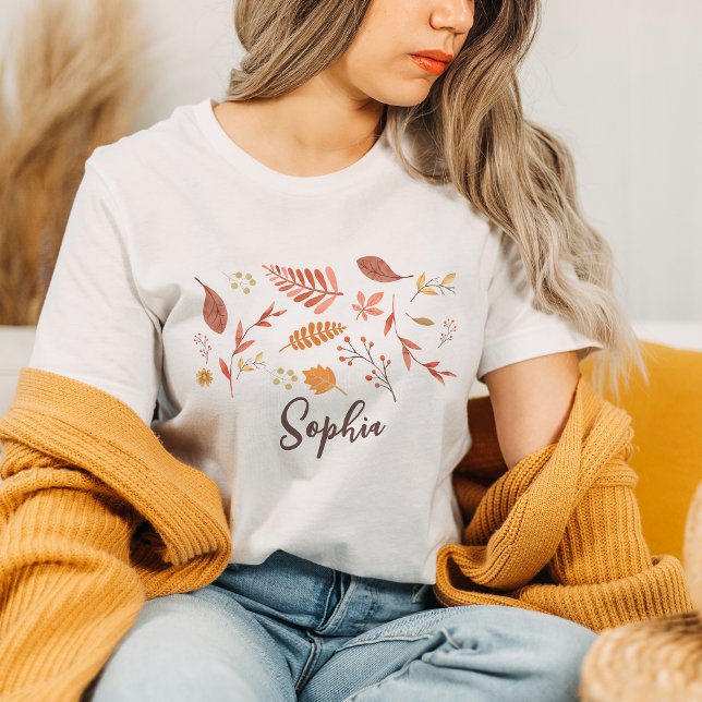Happy Thanksgiving Botanical Women's T-Shirts (Creator Uploaded)