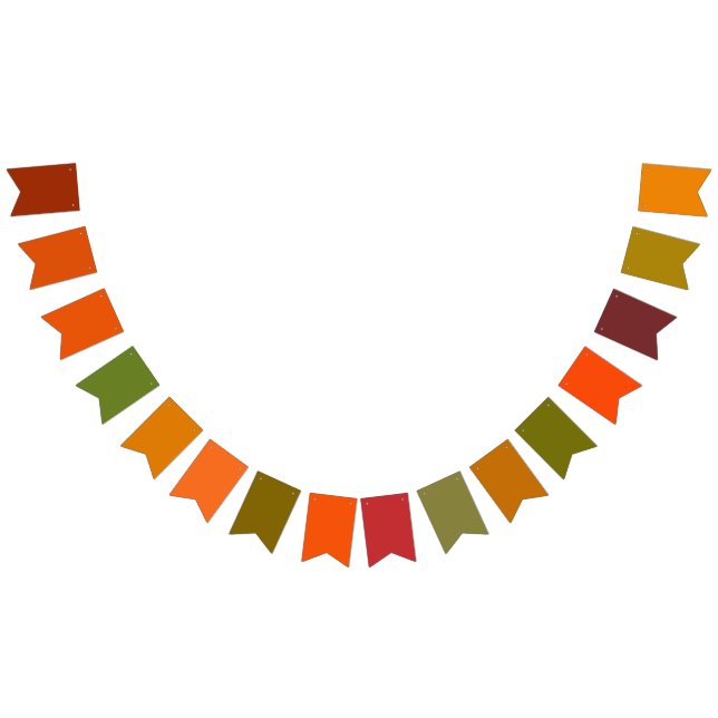 HAPPY THANKSGIVING bunting banner (All)