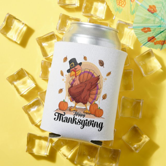 Happy Thanksgiving  Can Cooler (In Situ Summer)