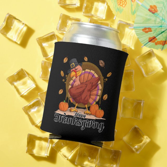 Happy Thanksgiving  Can Cooler (In Situ Summer)