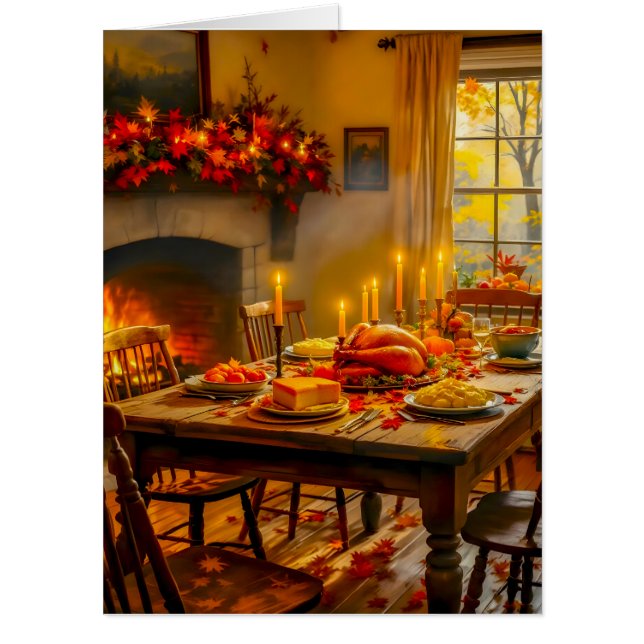 Happy Thanksgiving Card (Front)