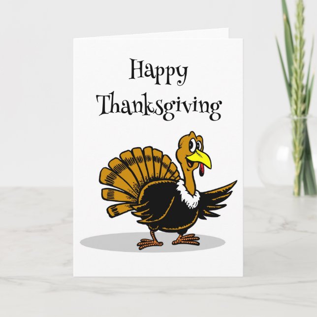 Happy Thanksgiving Card (Front)