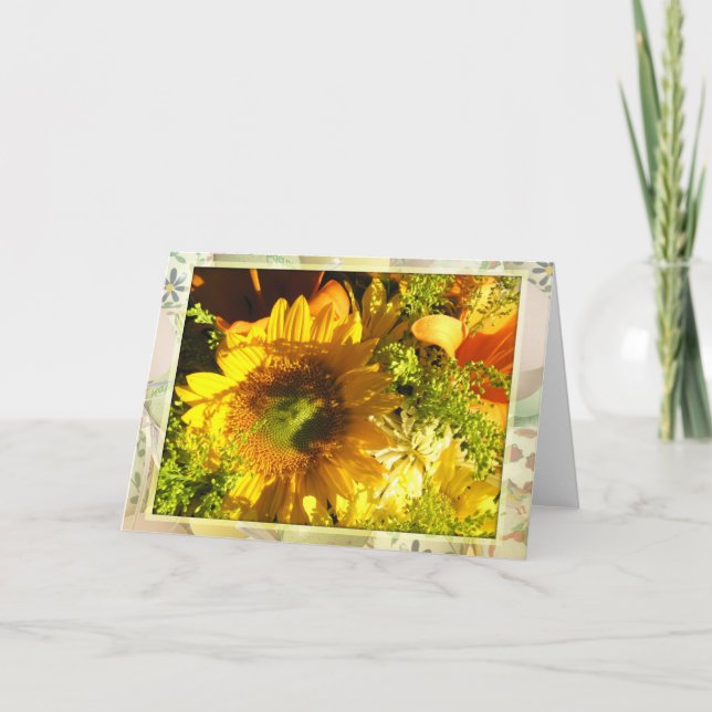 Happy Thanksgiving_ Card_by Elenne Boothe Holiday Card (Front)