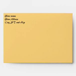 Happy Thanksgiving Card Envelope