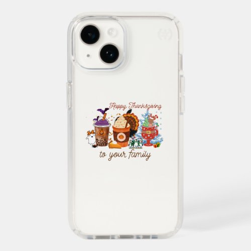 Happy Thanksgiving Christmas Speck iPhone 14 Case