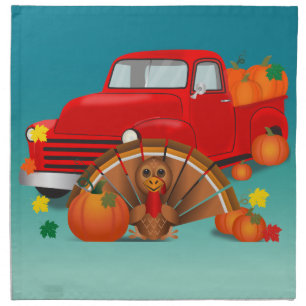Happy Thanksgiving Cloth Napkin